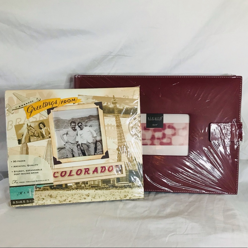 Books for scrapbooking or photos